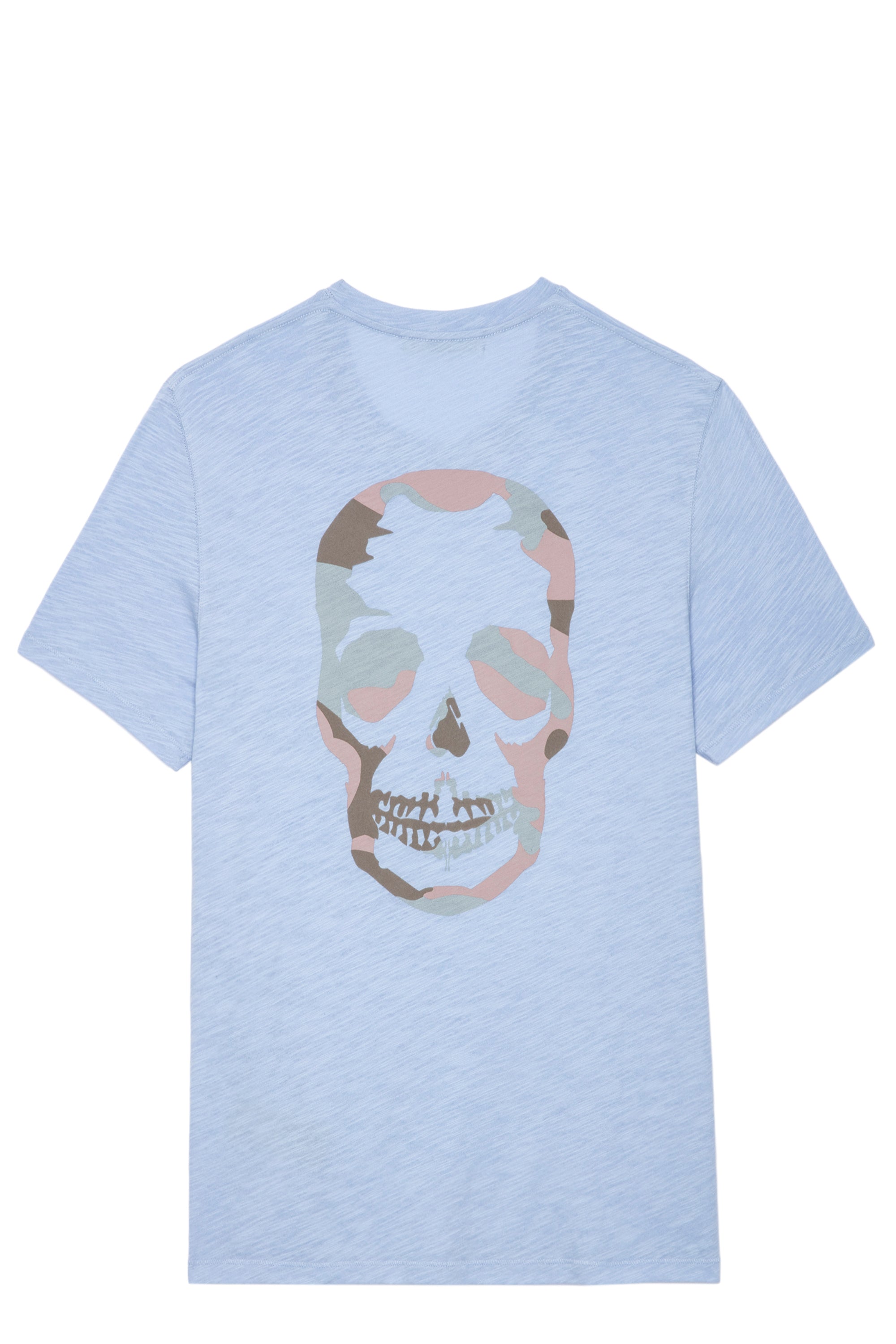 T-shirt Stockholm Flamme - Ciel