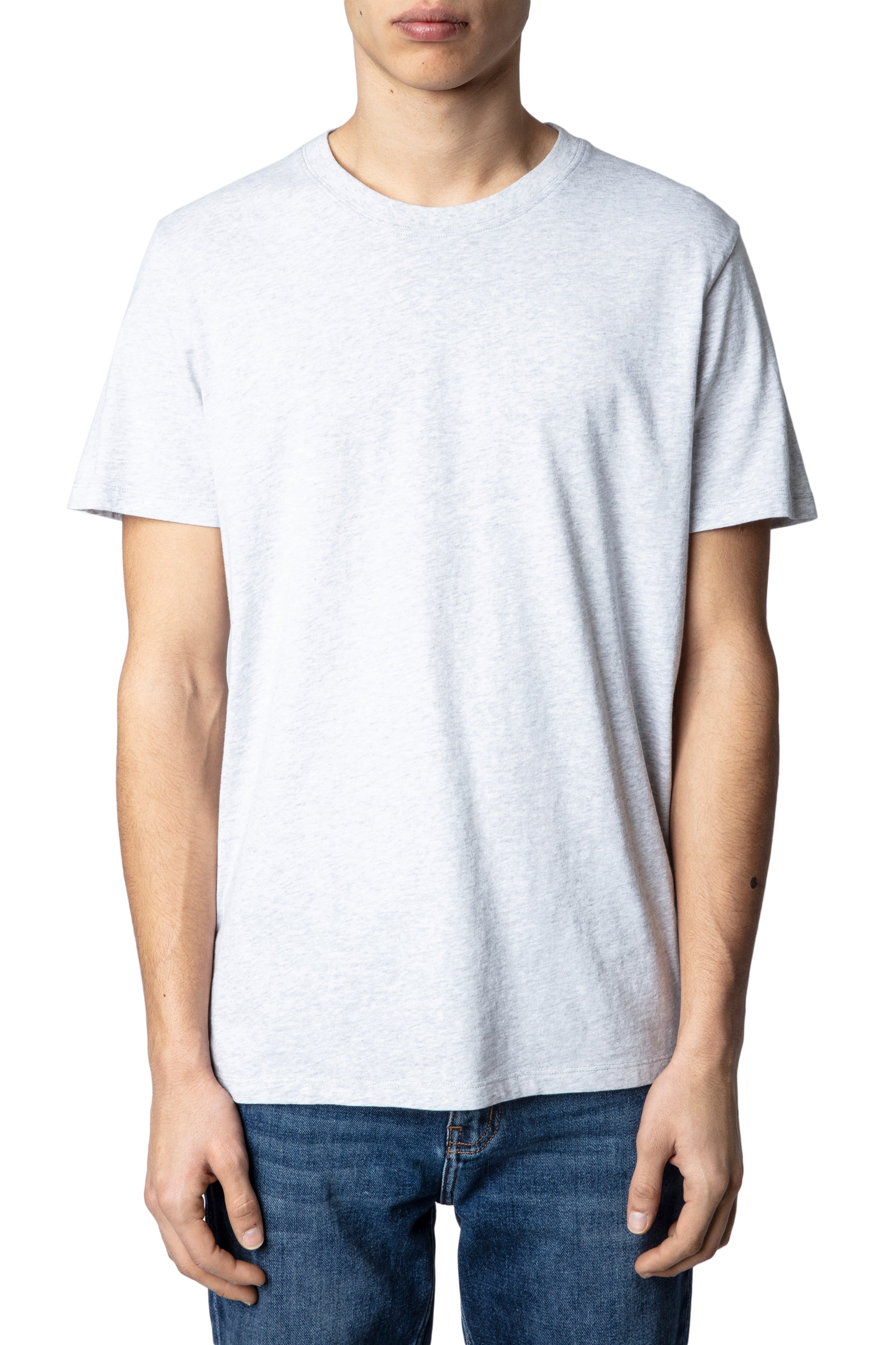T-shirt Ted - Gris Chine Clair
