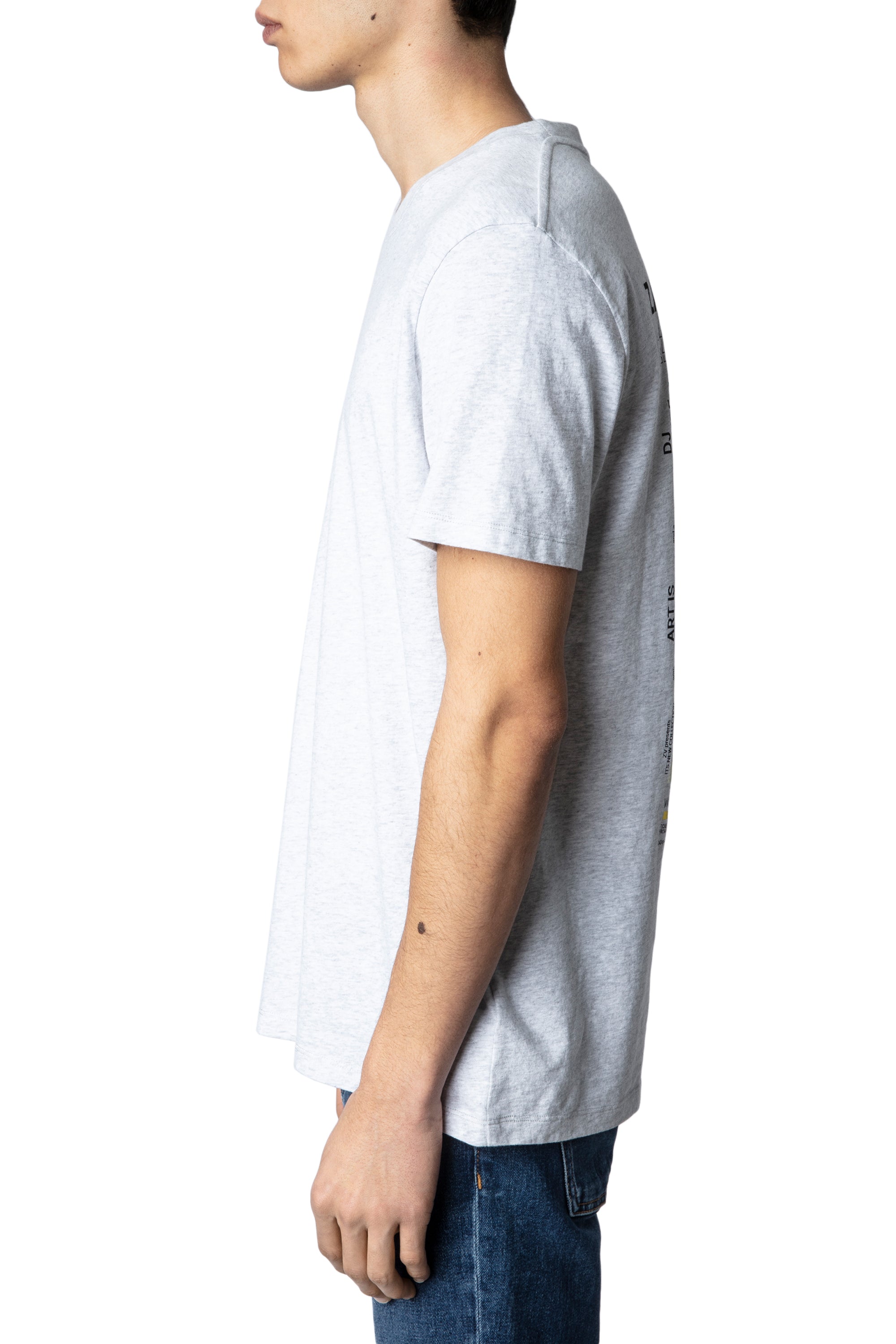 T-shirt Ted - Gris Chine Clair