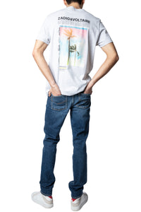 T-shirt Ted - Gris Chine Clair