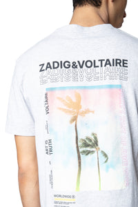 T-shirt Ted - Gris Chine Clair