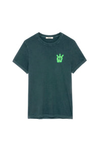 Tommy Skull T-shirt - Vert De Gris