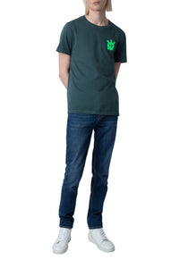 Tommy Skull T-shirt - Vert De Gris