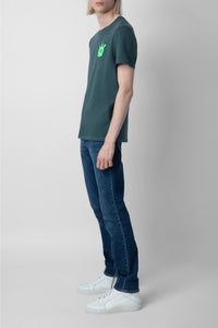 Tommy Skull T-shirt - Vert De Gris