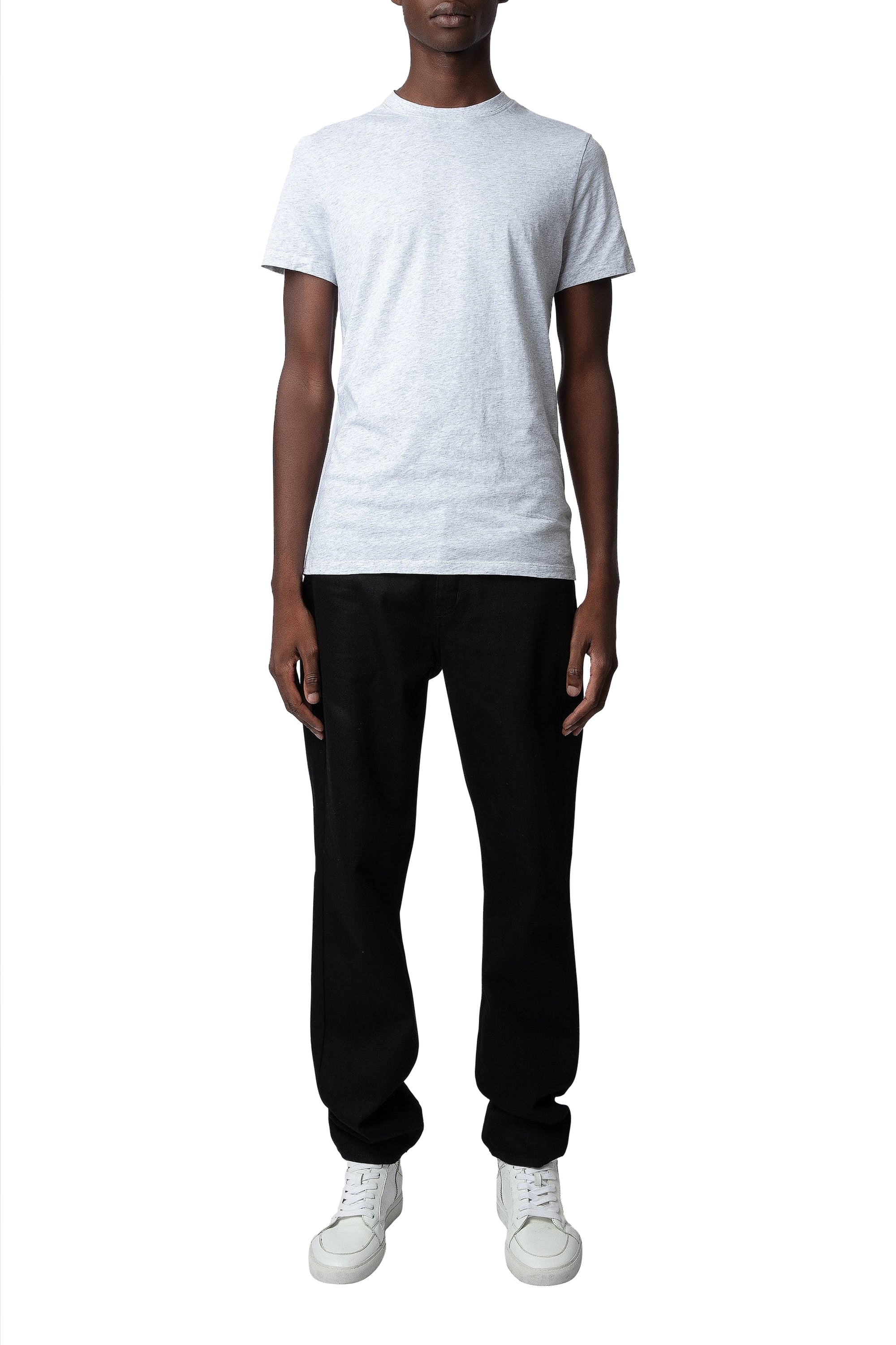 T-shirt Ted - Gris Chine Clair
