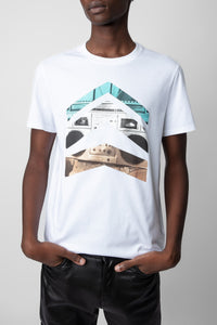 T-shirt Tommy - Blanc