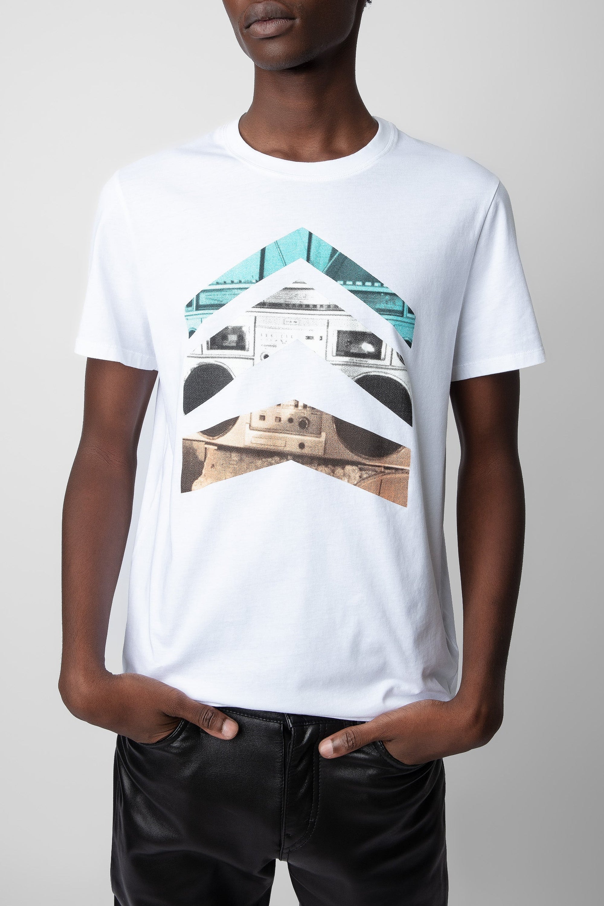 T-shirt Tommy - Blanc