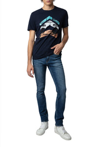 T-shirt Tommy - Encre