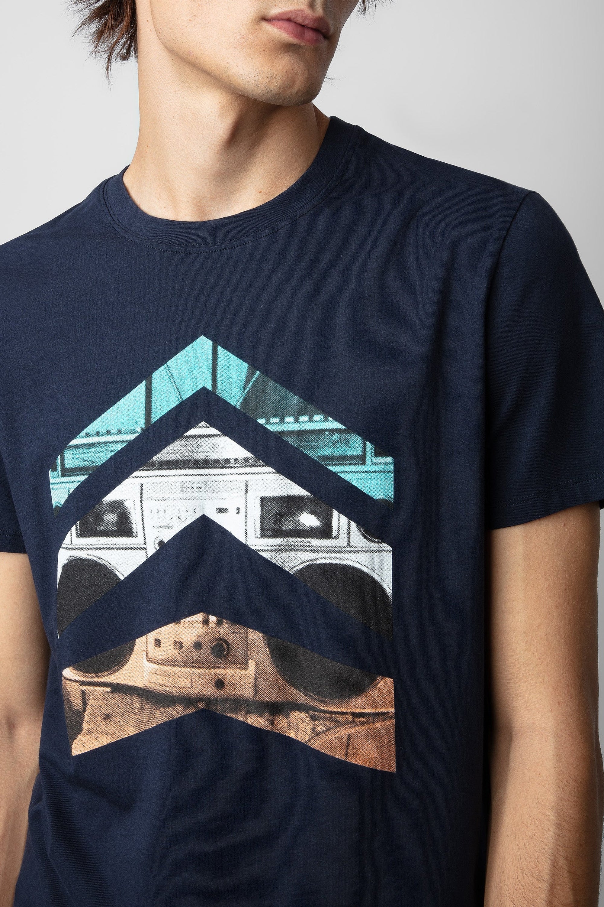 T-shirt Tommy - Encre