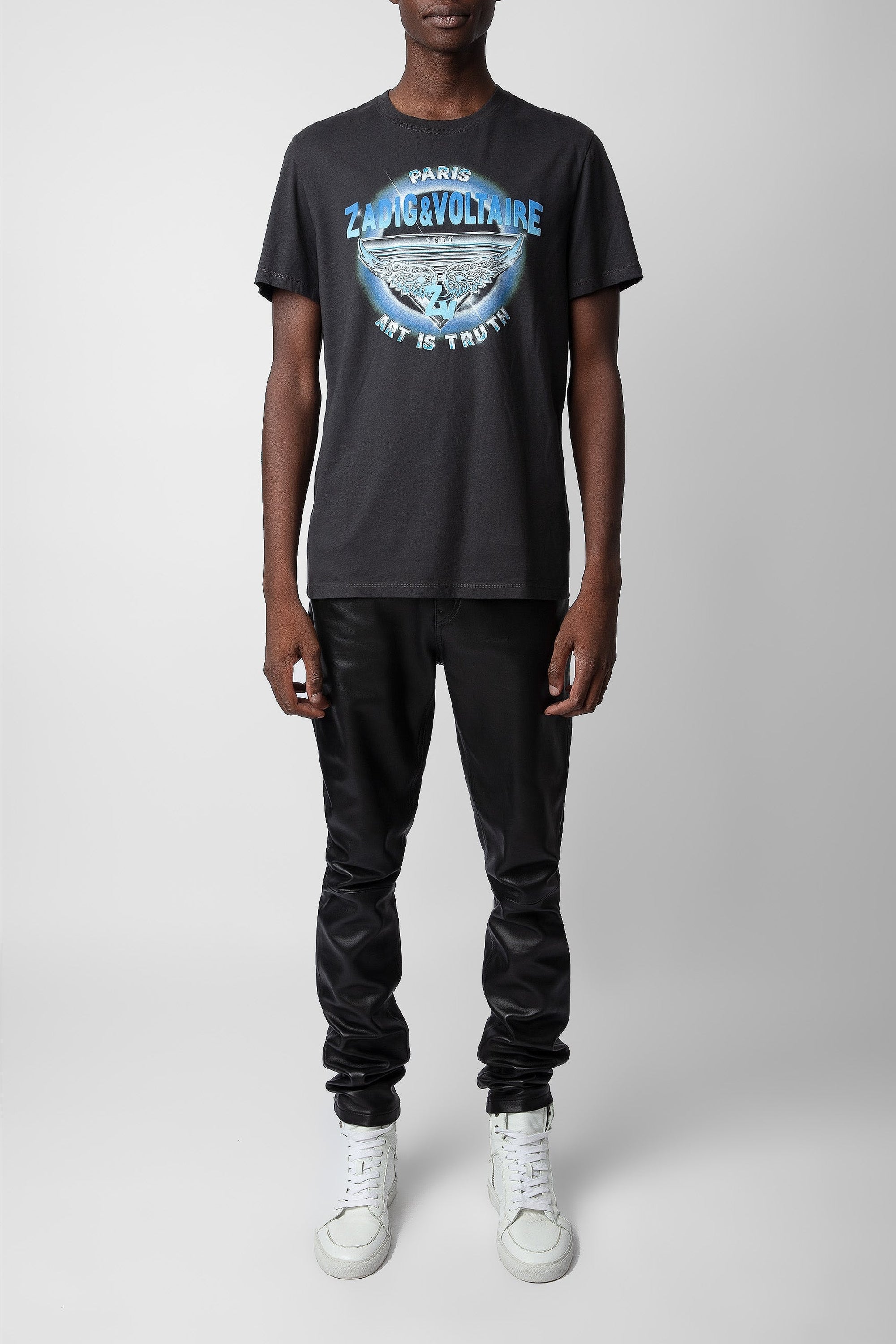 T-shirt Tommy - Anthracite