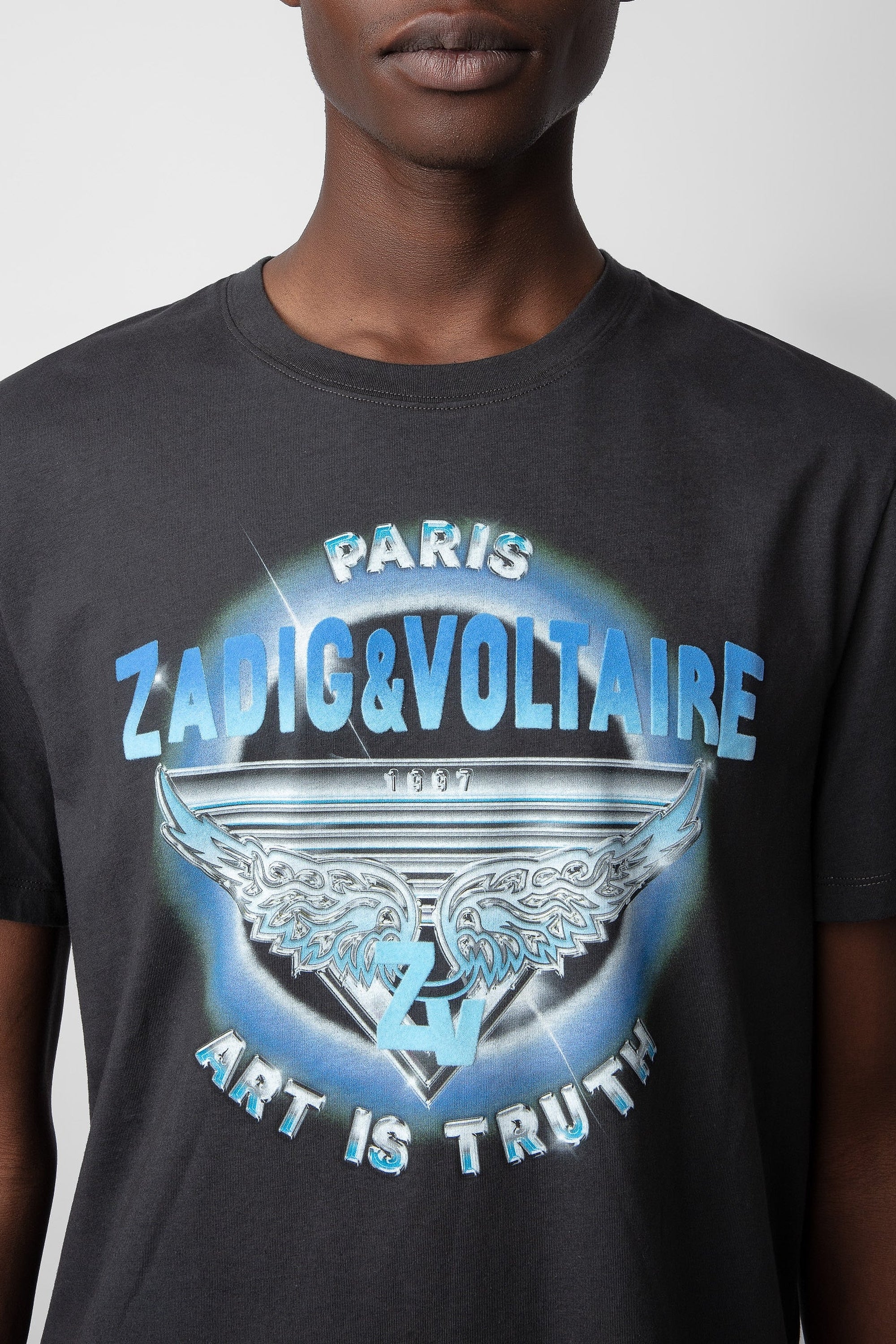 T-shirt Tommy - Anthracite