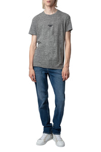 T-shirt Tommy - Gris Chine