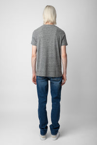 T-shirt Tommy - Gris Chine