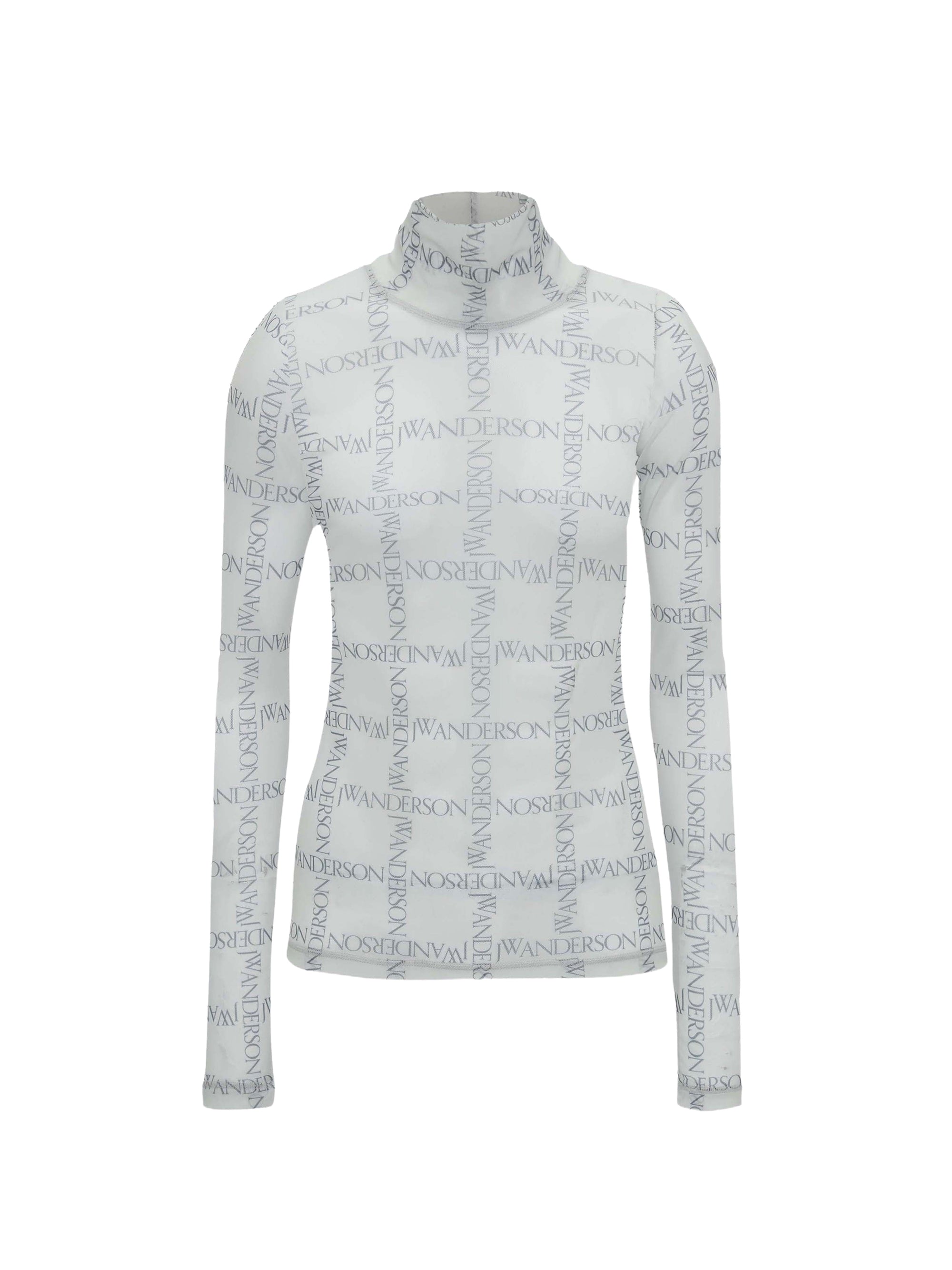 T-shirt col roulé à manches longues - Off White