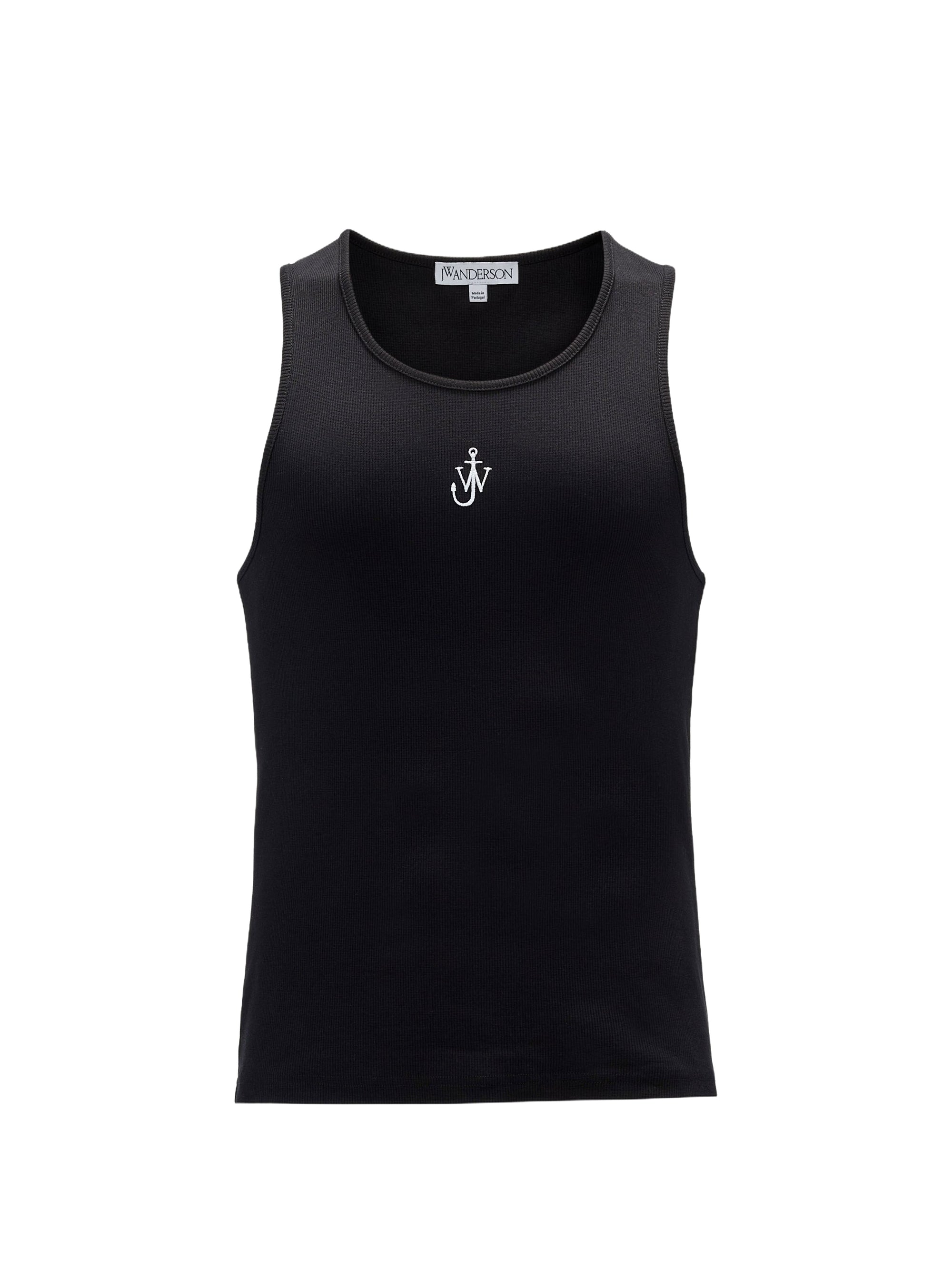 Gilet Brodé D'Ancre - Black