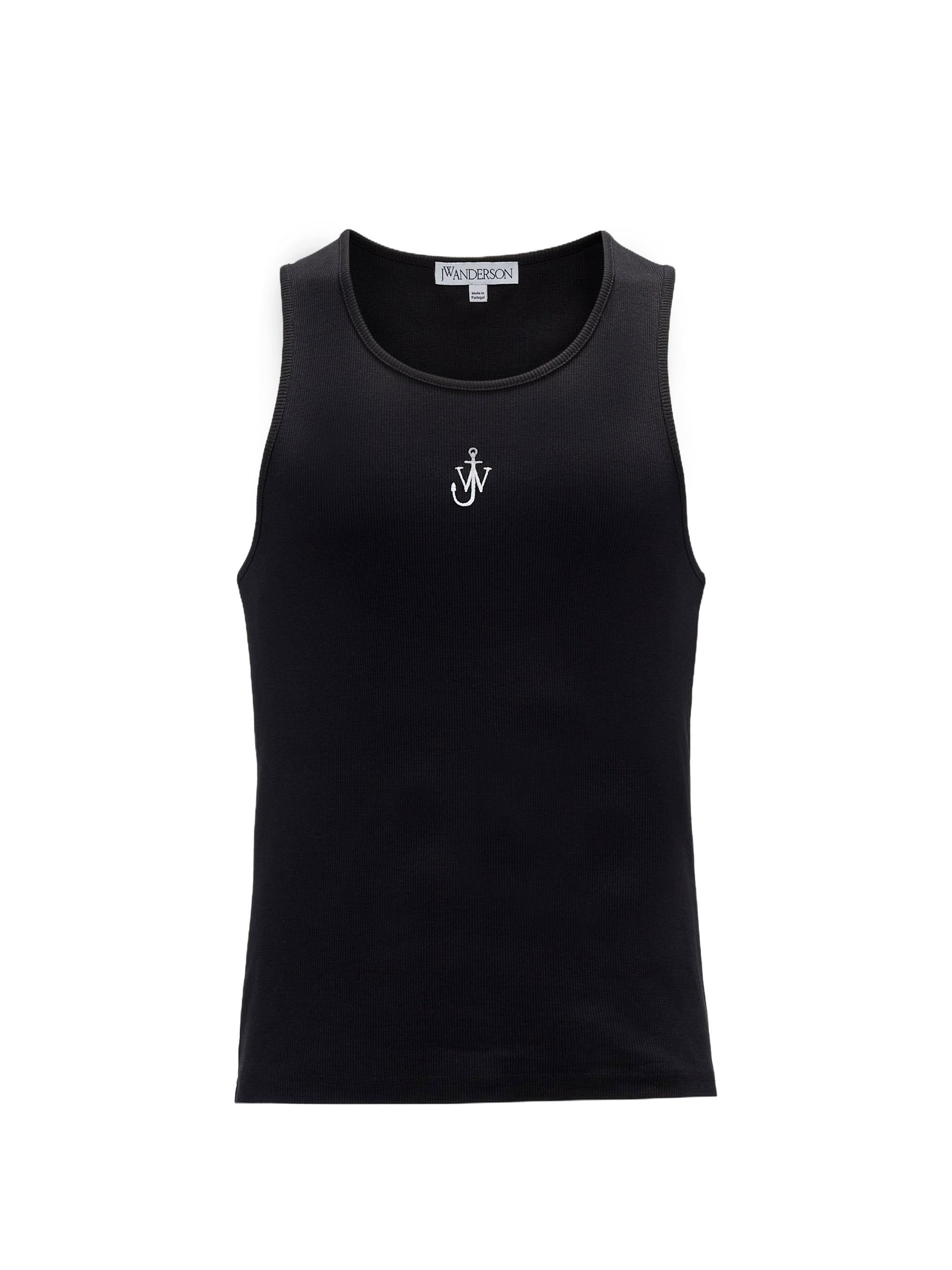 Débardeur à broderies ancres - Black
