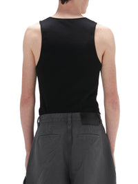 Gilet Brodé D'Ancre - Black