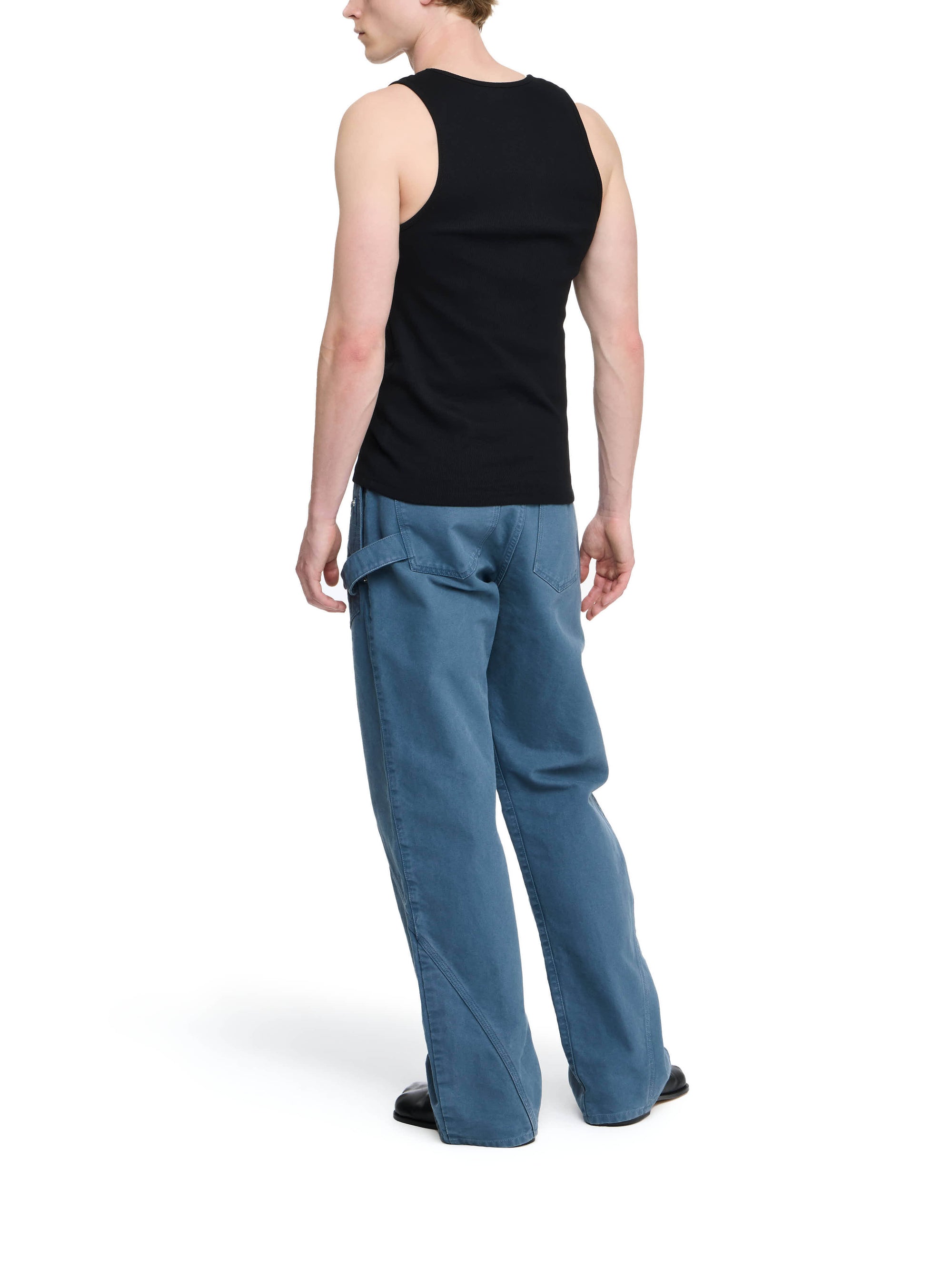Gilet Brodé D'Ancre - Black