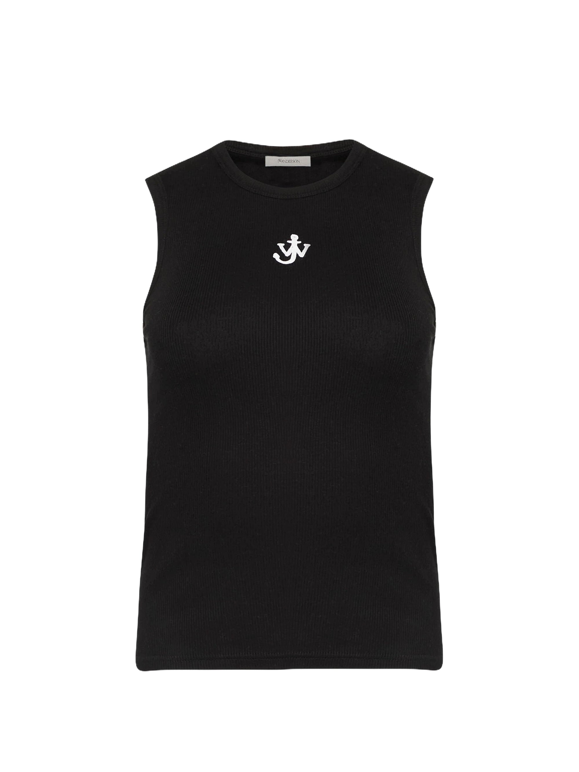 Gilet Brodé D'Ancre - Black