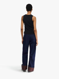 Gilet Brodé D'Ancre - Black