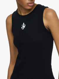 Gilet Brodé D'Ancre - Black