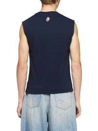 Débardeur Imprimé « Look At Me » - Dark Navy