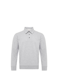 Polo De Rugby - Mid Grey Melange