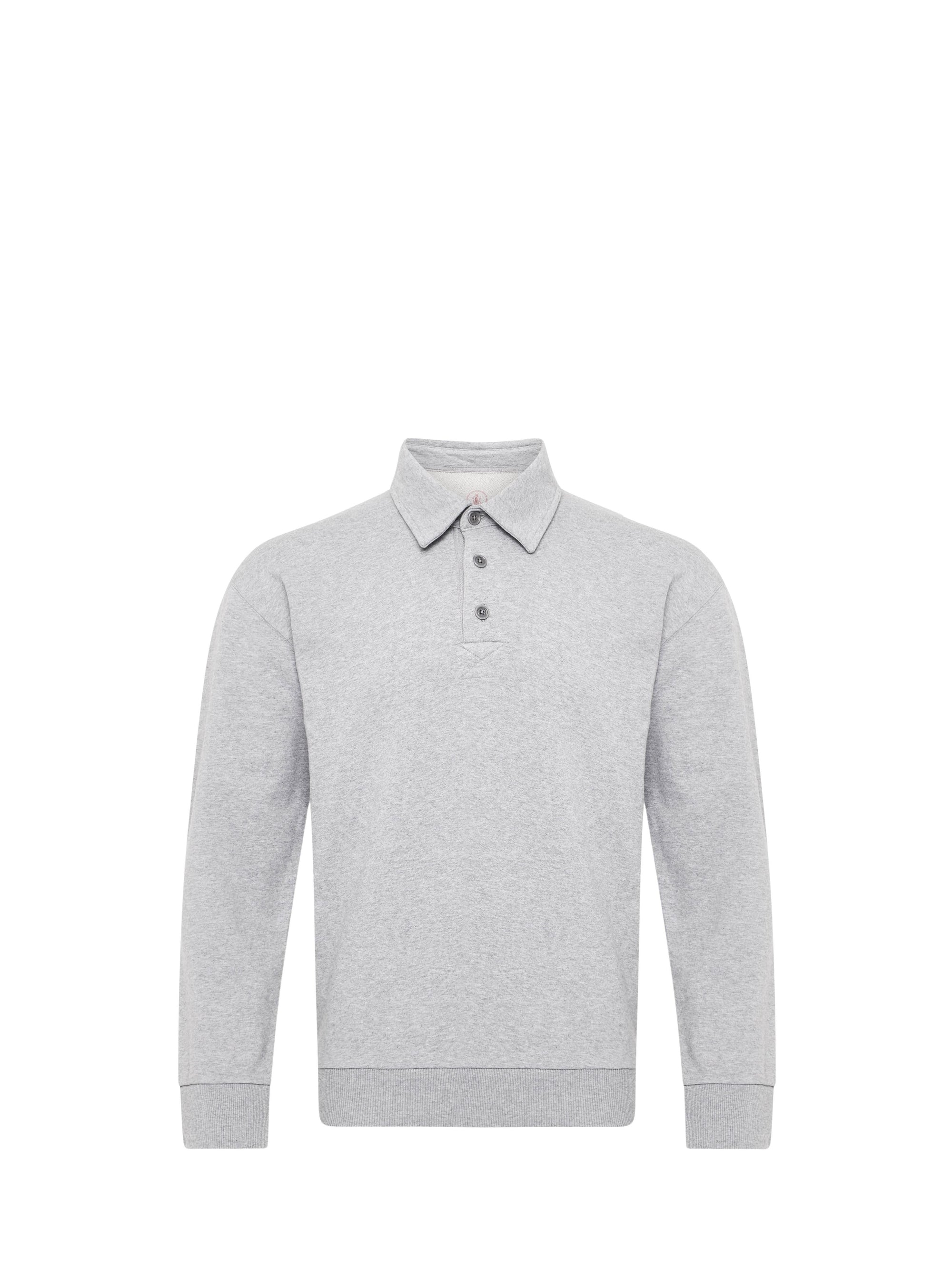 Polo De Rugby - Mid Grey Melange