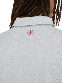 Polo De Rugby - Mid Grey Melange