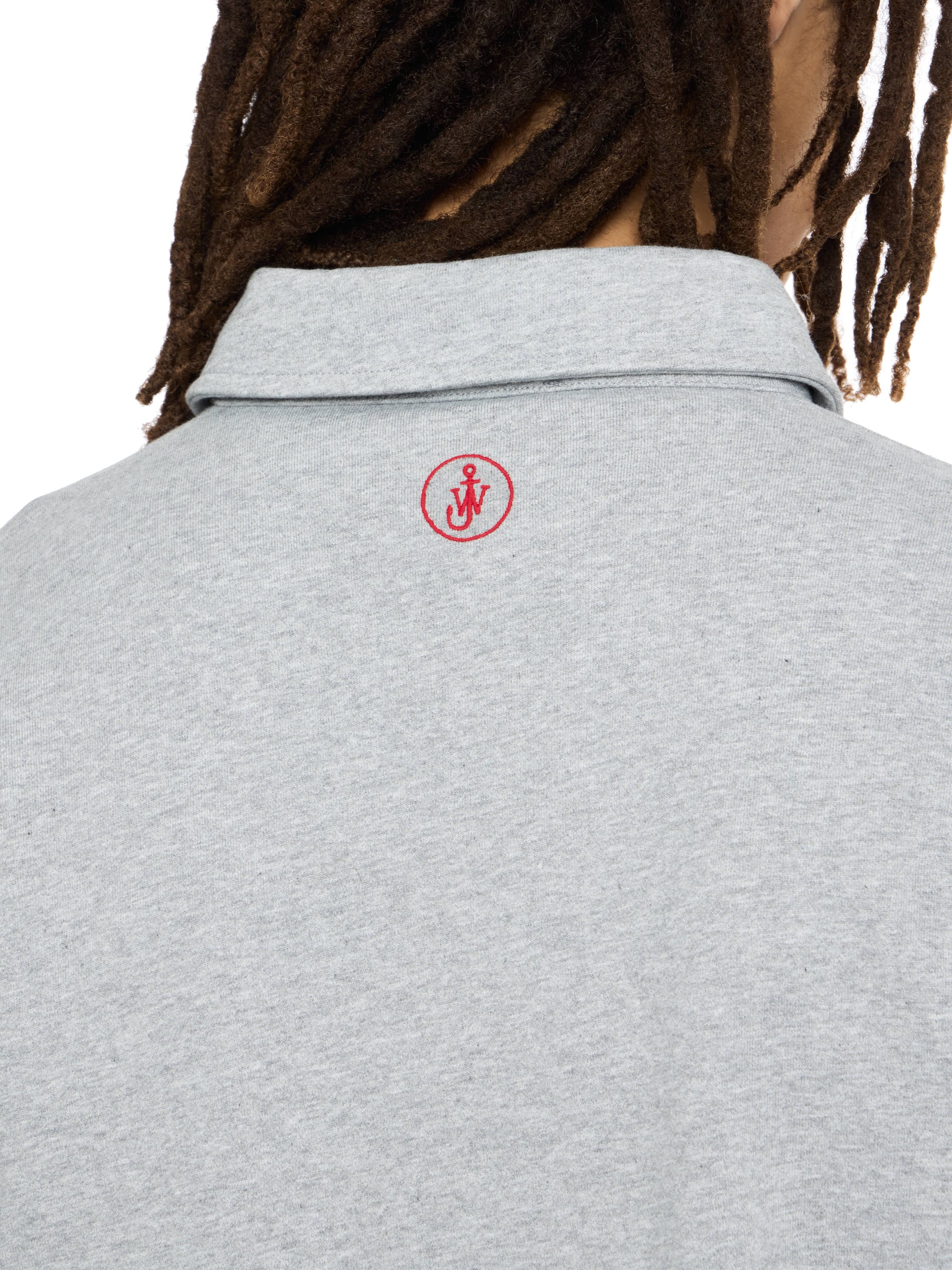 Polo De Rugby - Mid Grey Melange