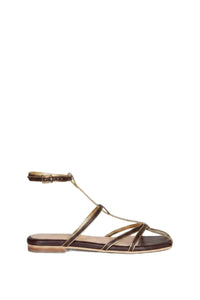 Conquistadora leather sandals - Brown