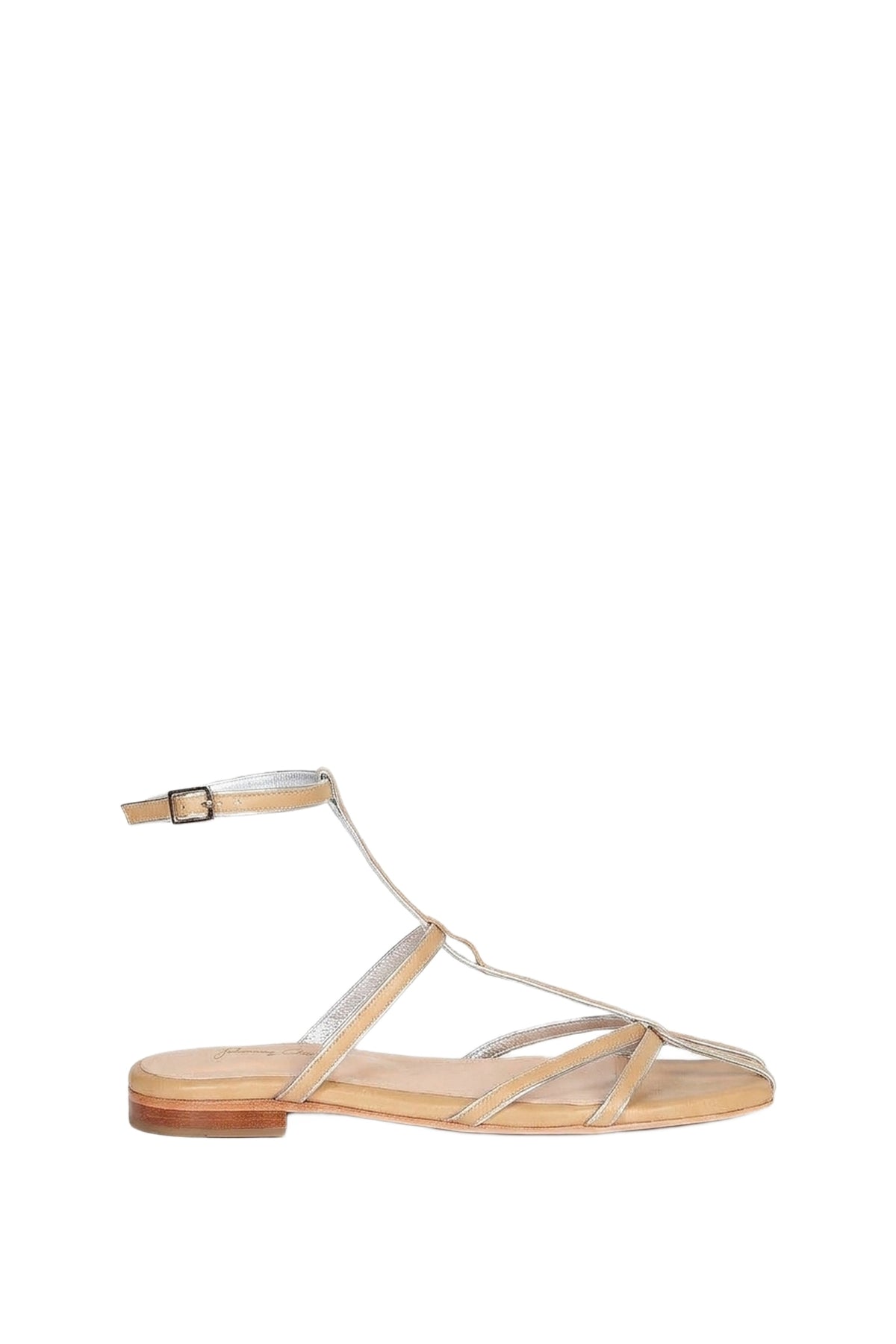 Sandales Conquistadora en cuir - Or