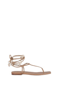 Sandales Amazonia Peruana en cuir - Nude