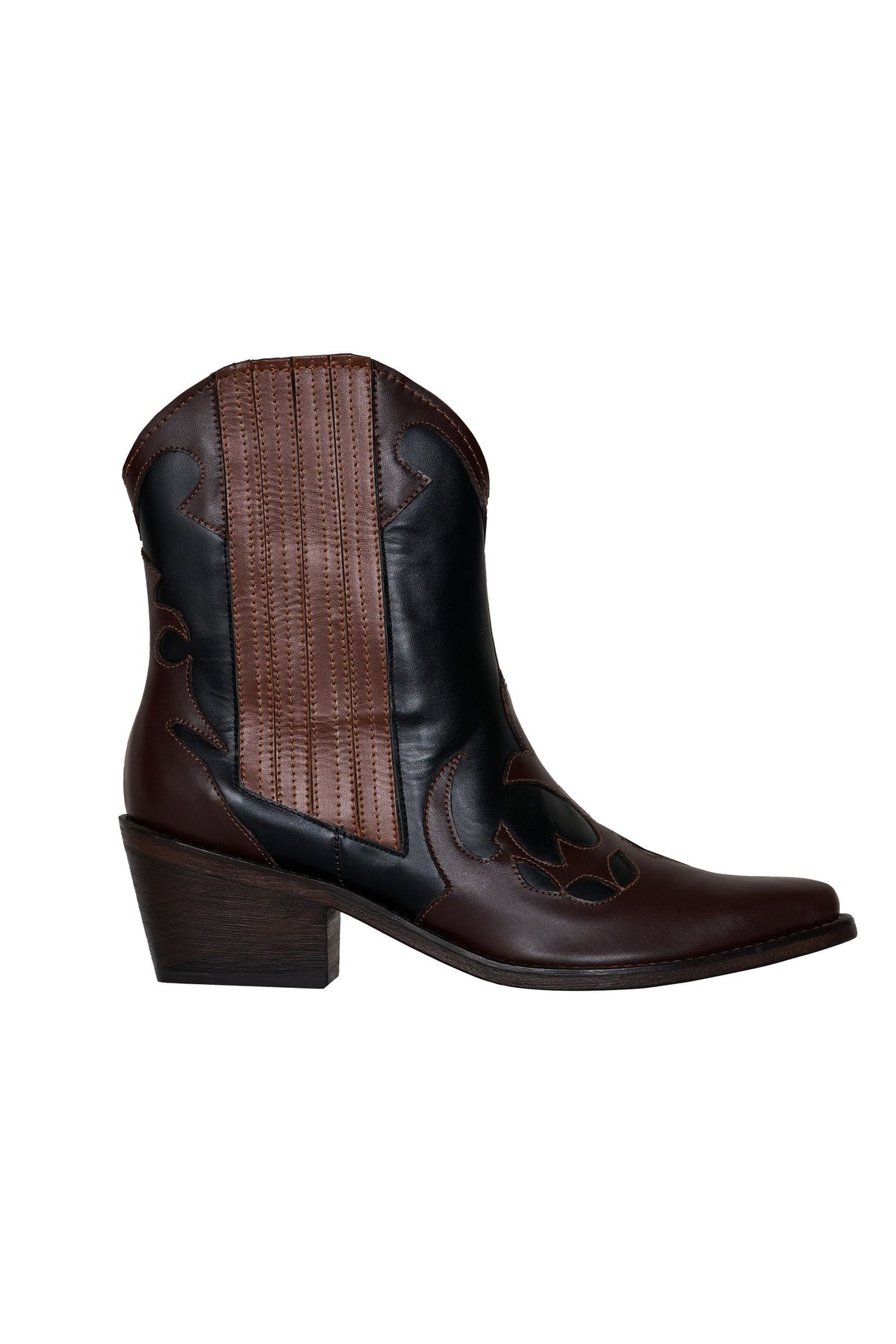 Mule Deer leather boots - Black