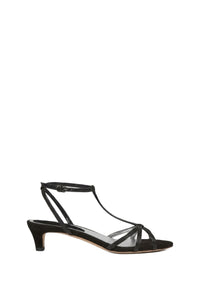 Escarpins Opium Flower en cuir - Noir