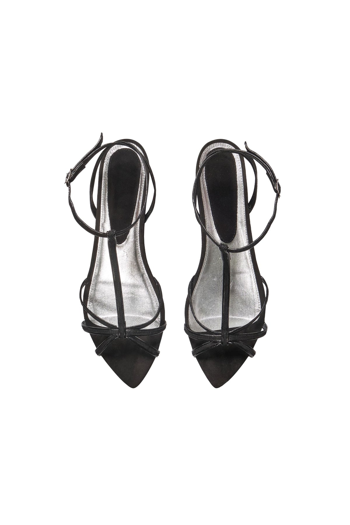 Escarpins Opium Flower en cuir - Noir