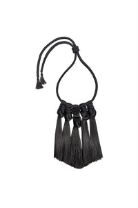 The Reception Of Love' Necklace - Black
