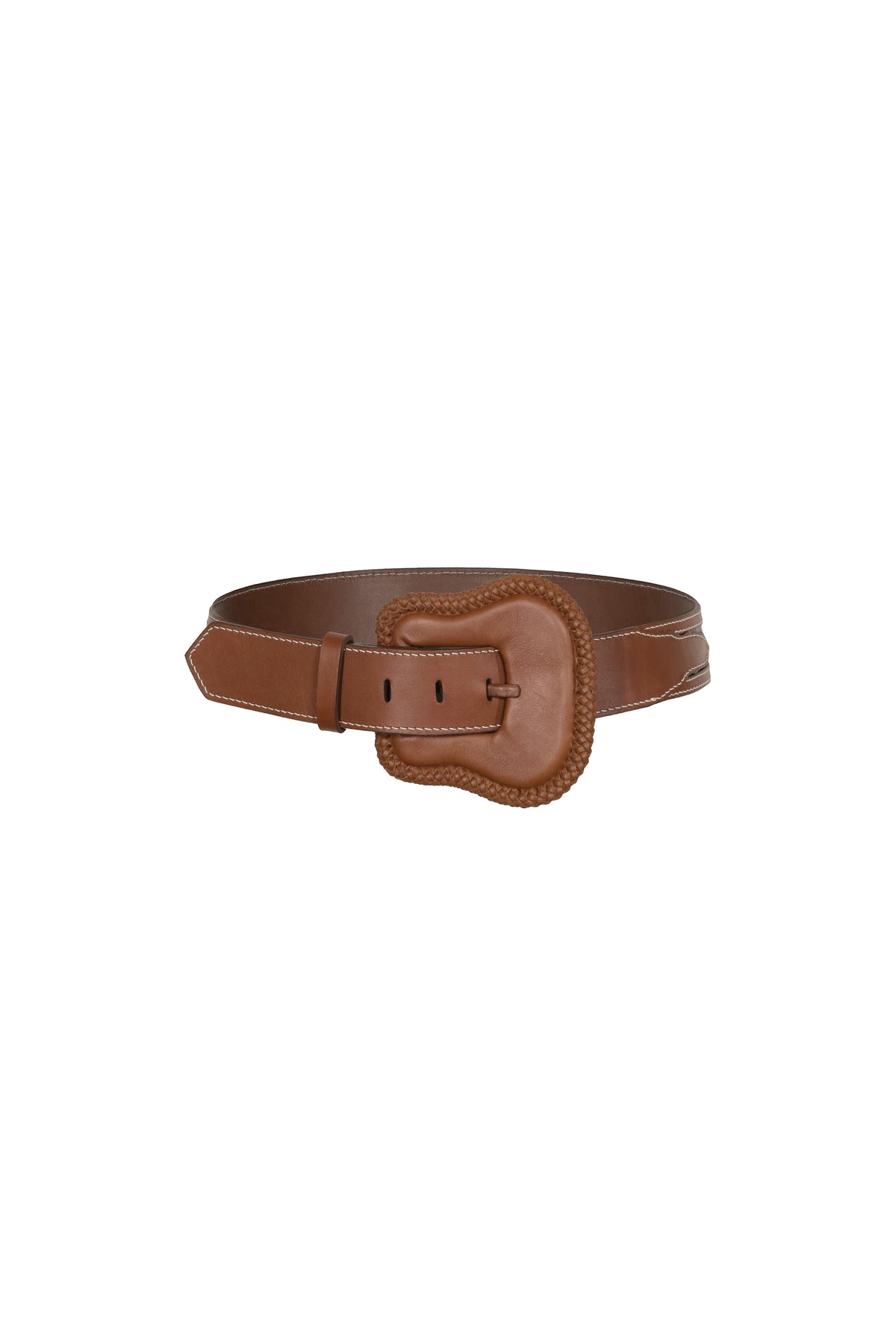 Leeward leather belt - Brown