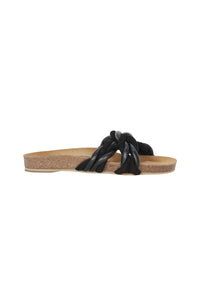 Sandales Steady Keel en cuir - Noir