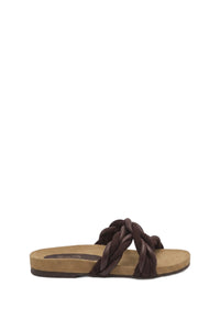 Sandales Steady Keel en cuir - Marron