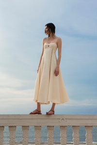 Sandales Charted Dream en cuir - Cuivre