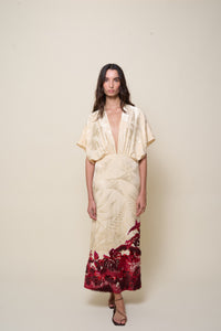 Sandales Flamenco Echoes en cuir - Cuivre