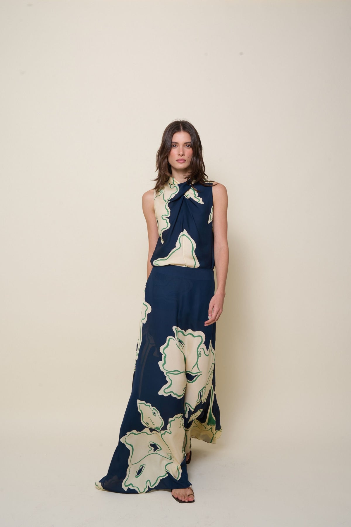 Sandales Flamenco Echoes en cuir - Cuivre