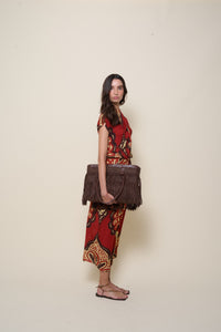 Sandales Flamenco Echoes en cuir - Cuivre
