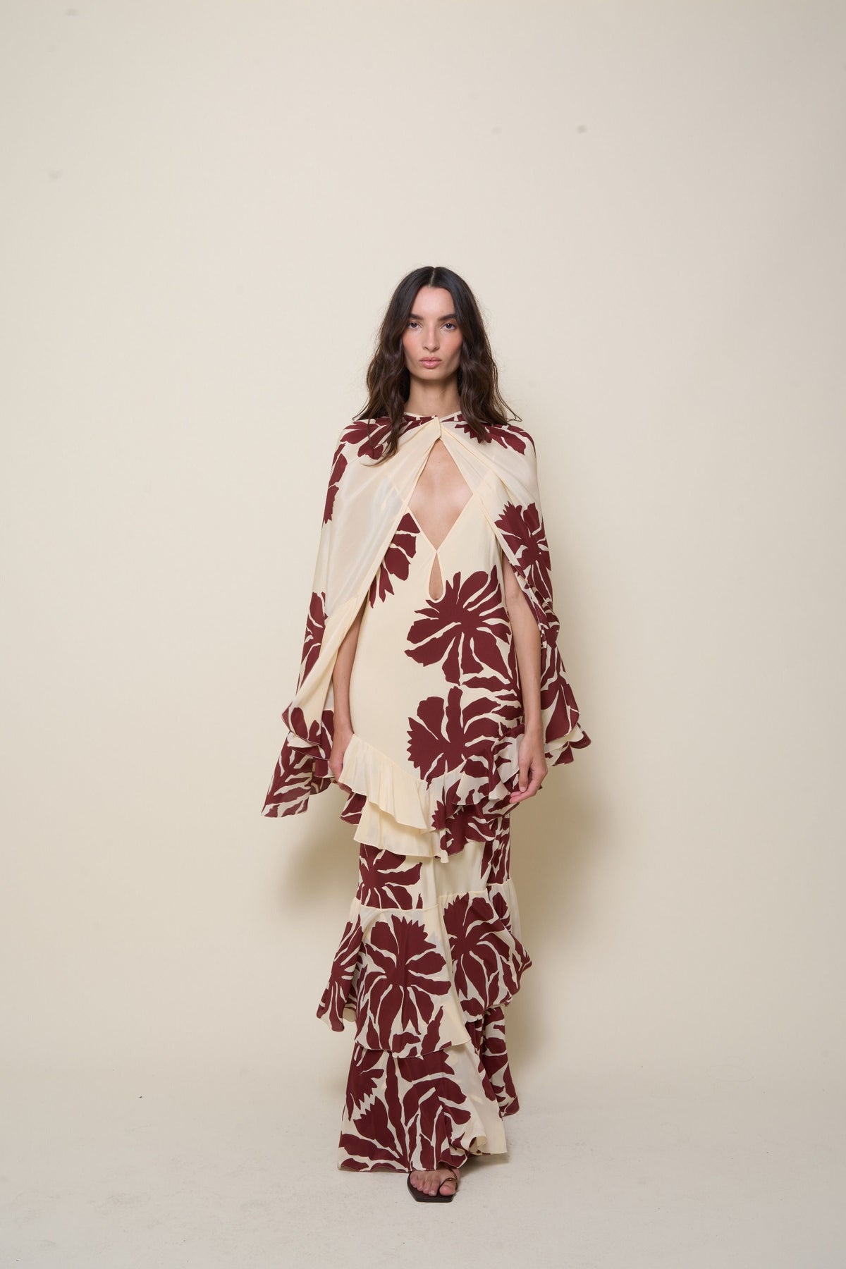 Sandales Flamenco Echoes en cuir - Cuivre