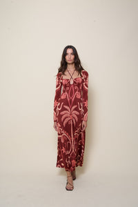 Sandales Flamenco Echoes en cuir - Cuivre
