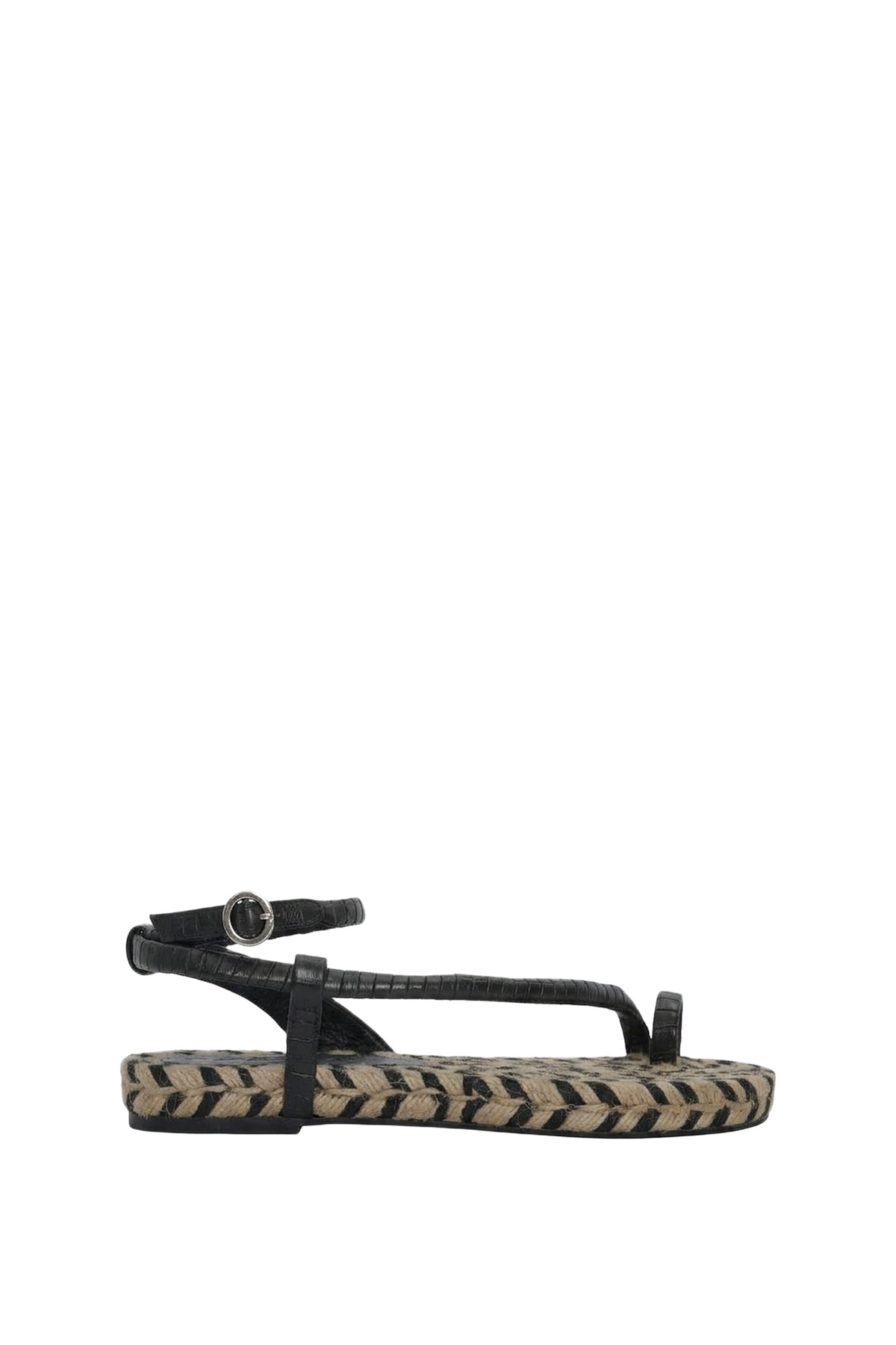 Misteriosa Al Andar leather sandals - Black