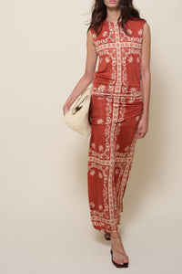 Memorias Hacia El Sur Clutch Bag - White