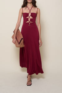 Memorias Hacia El Sur Clutch Bag - Wine