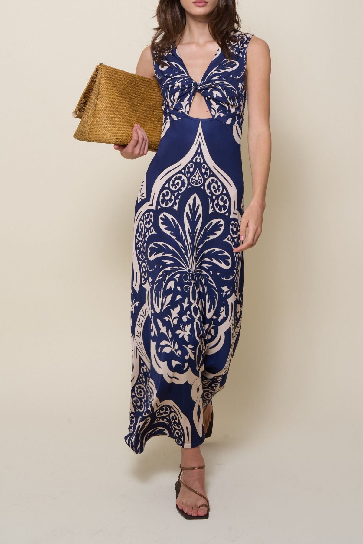 Memorias Hacia El Sur Clutch Bag - Brown